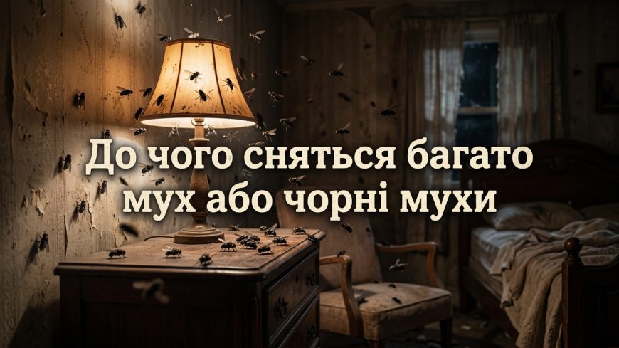 До чого сняться багато мух або чорні мухи: тлумачення сновидінь