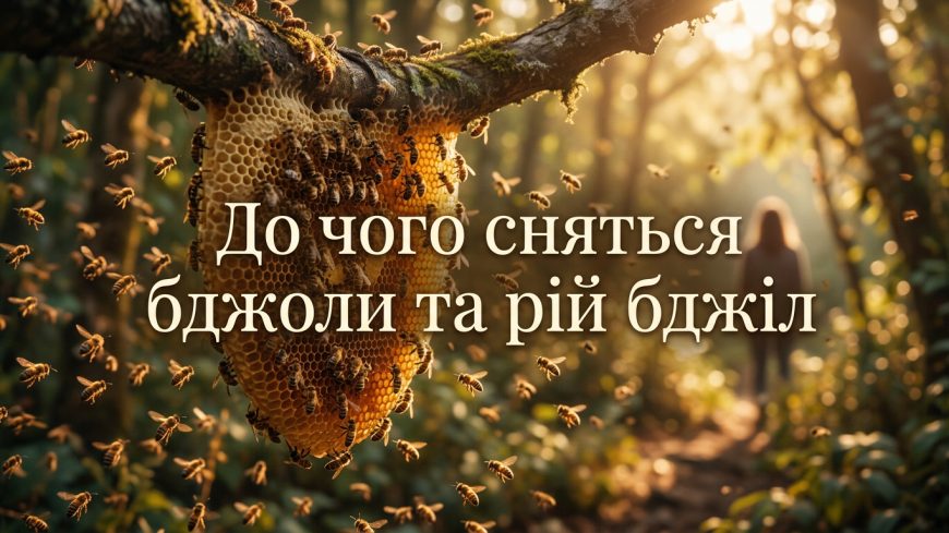 До чого сняться бджоли та рій бджіл: тлумачення сну для жінок і чоловіків