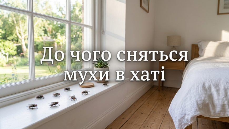 До чого сняться мухи в хаті: значення сну для жінок і чоловіків