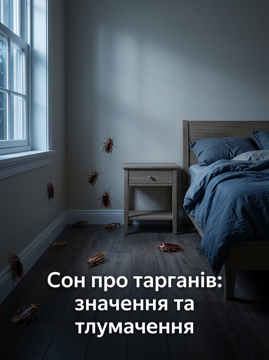 що означає сон про тарганів та прусаків у квартирі загалом