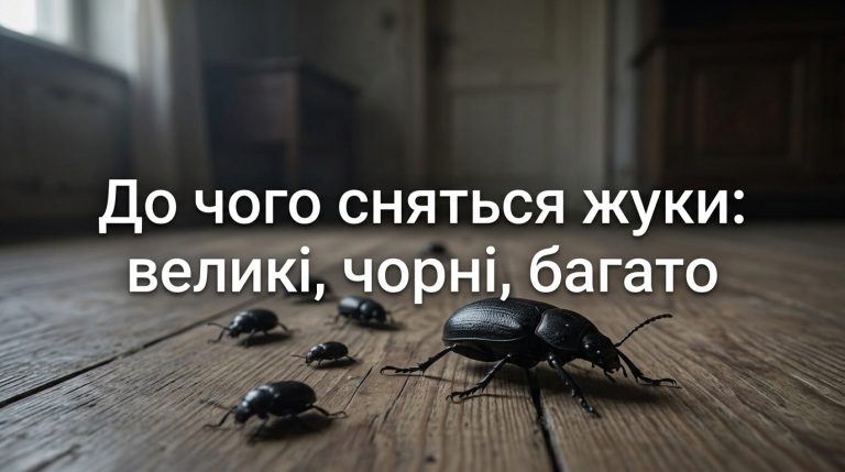 До чого сняться жуки: великі, чорні, багато — повне тлумачення сну