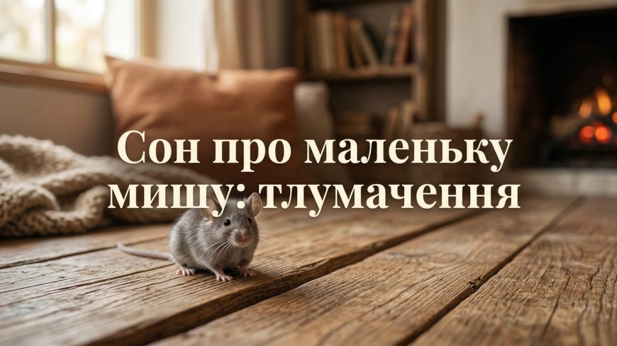 До чого сниться маленька миша або мишеня: тлумачення сну