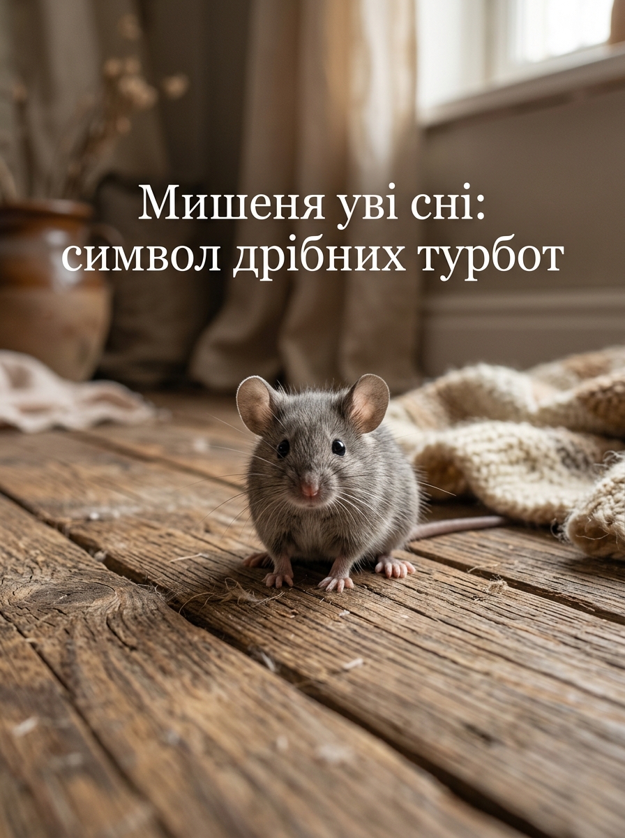 що означає сон про маленьку мишу або мишеня загалом