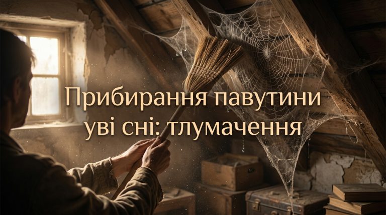 До чого сниться прибирати павутину: значення сну для жінок і чоловіків