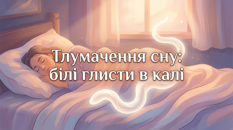 До чого сняться білі глисти в калі: значення сну для жінок і чоловіків