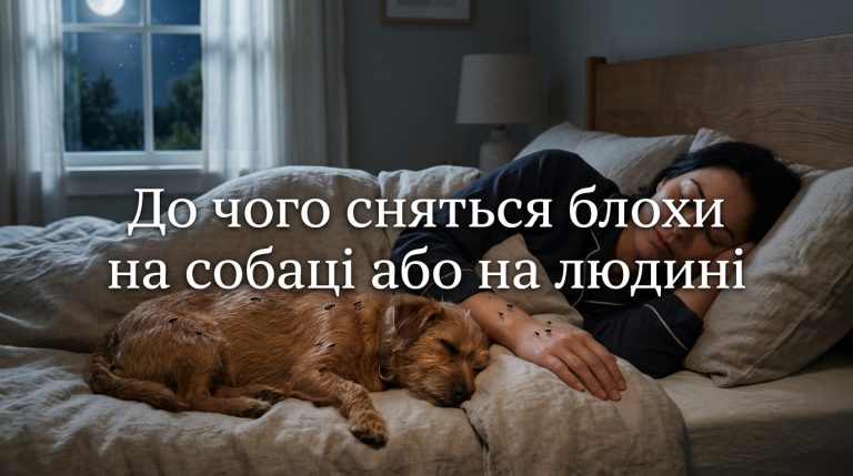 До чого сняться блохи на собаці або на людині: тлумачення сновидінь