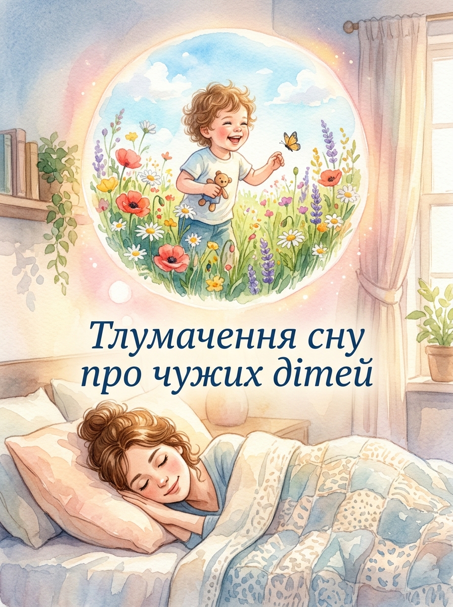 що означає сон про чужих дітей загалом