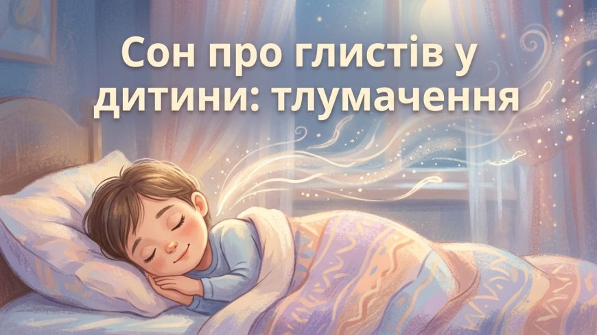 До чого сняться глисти дитині або у дитини: тлумачення сну