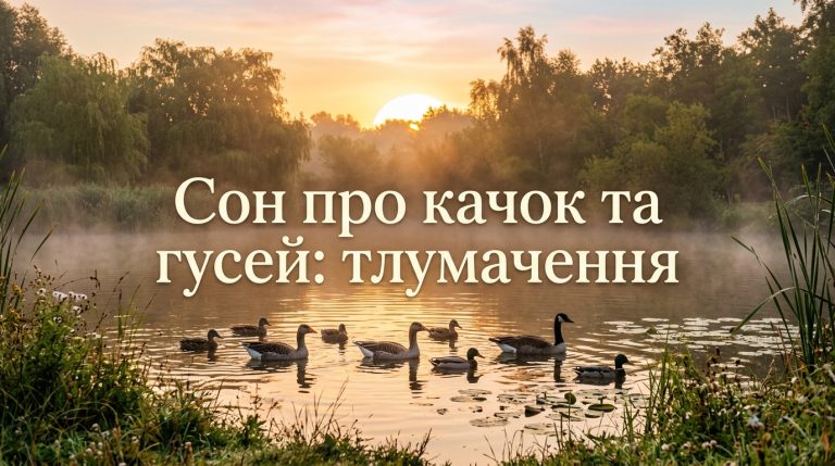До чого сняться качки та гуси: повне тлумачення сновидіння