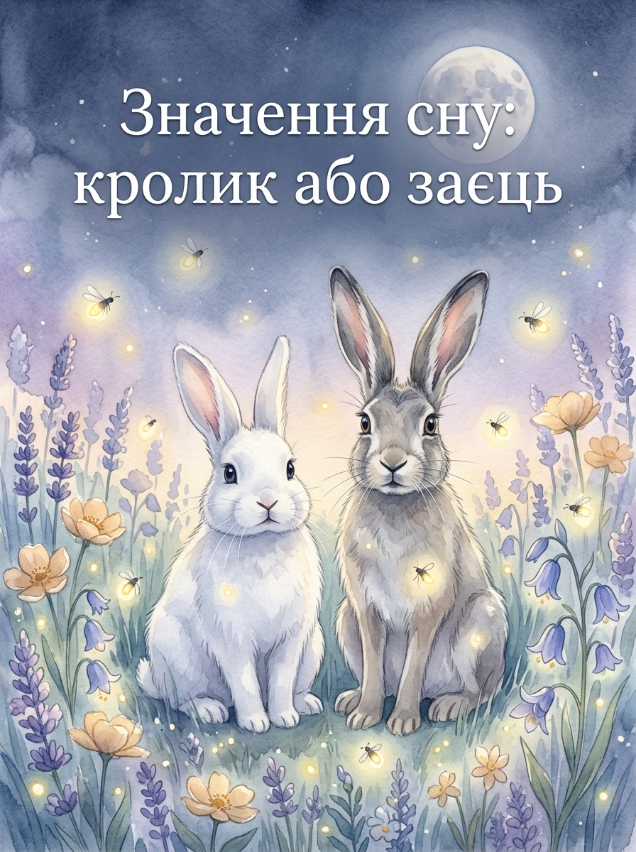 що означає сон про кроликів та зайців загалом