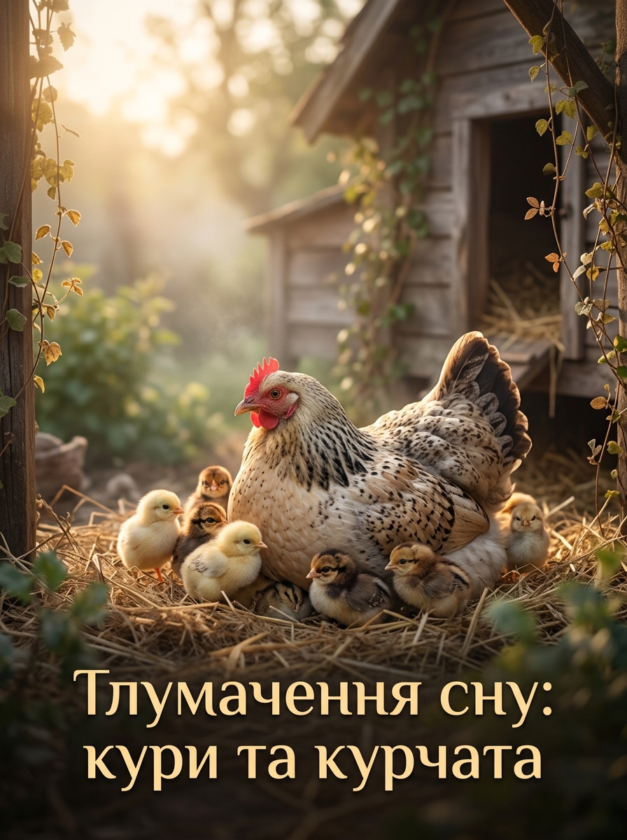 що означає сон про курей, курчат та квочку