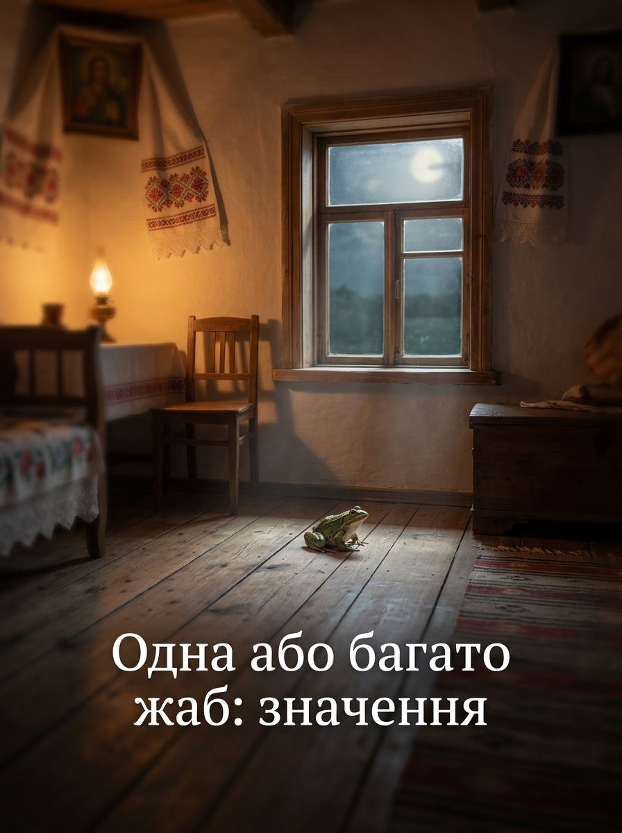 що означає сон про жаб у хаті загалом