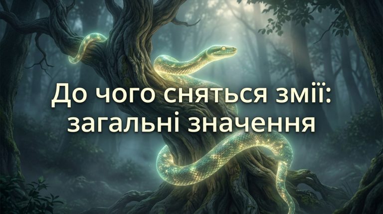 До чого сняться змії: загальні значення сновидінь та їх тлумачення