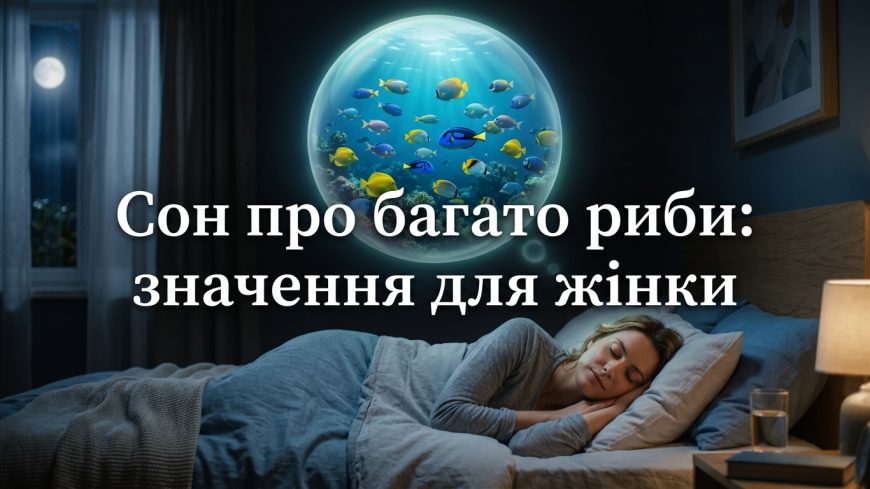До чого сниться багато риби жінці: тлумачення сновидінь