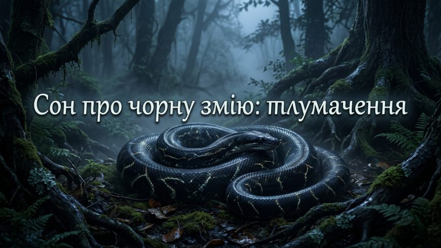 До чого сниться чорна змія: повне тлумачення сну для жінок і чоловіків