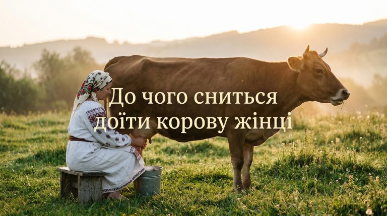 До чого сниться доїти корову жінці: тлумачення сновидіння
