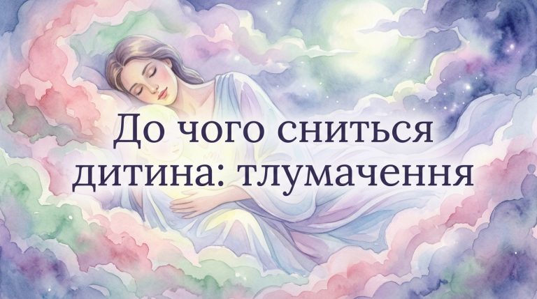 До чого сниться дитина: загальні тлумачення та значення сновидінь
