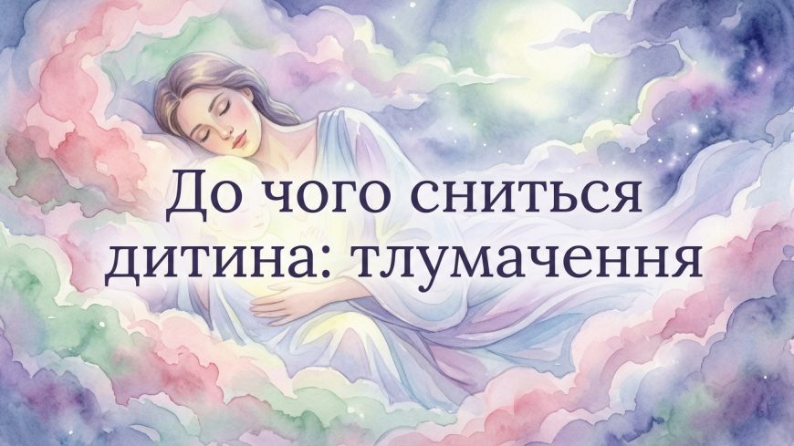 До чого сниться дитина: загальні тлумачення та значення сновидінь