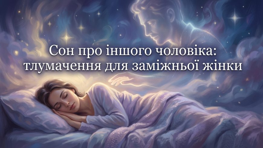 До чого сниться інший чоловік заміжній жінці – значення сну та тлумачення