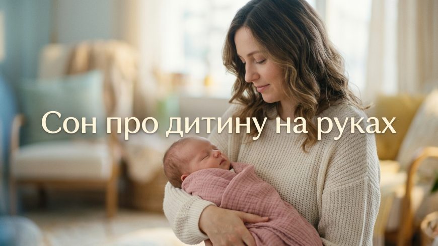 До чого сниться маленька дитина на руках: значення сну для жінок і чоловіків