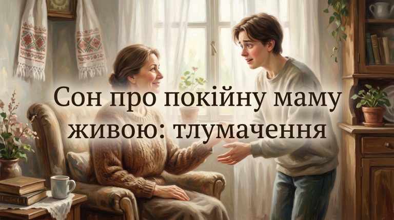 До чого сниться покійна мама живою: повне тлумачення сну