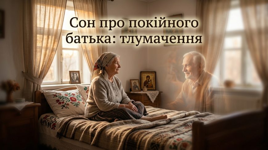 До чого сниться покійний батько: повне тлумачення сновидіння