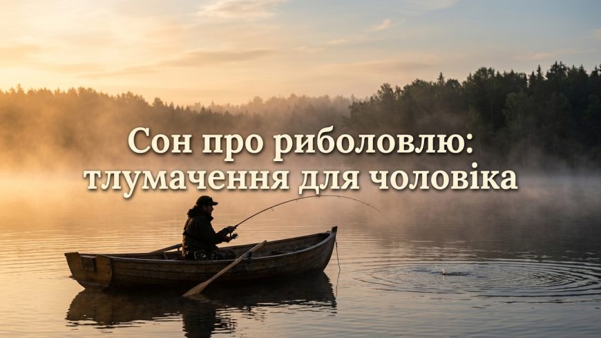 До чого сниться риболовля чоловікові: повне тлумачення сну
