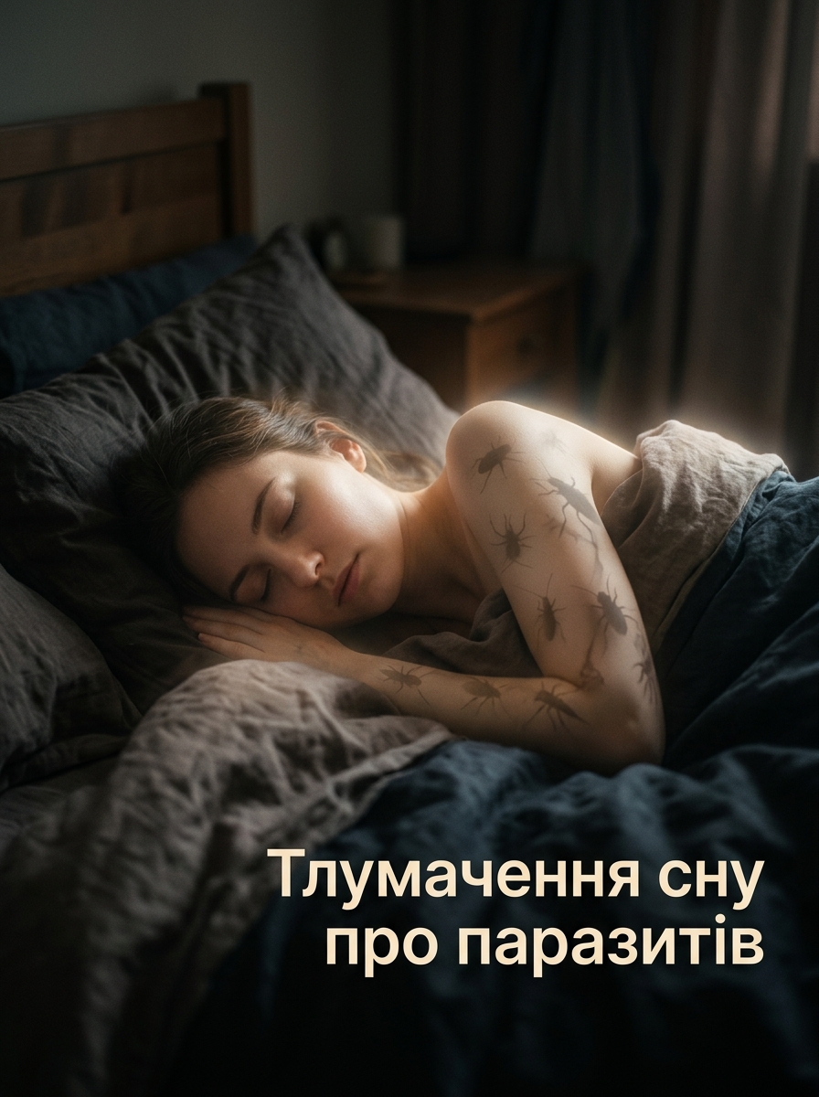 що означає сон про паразитів на тілі загалом