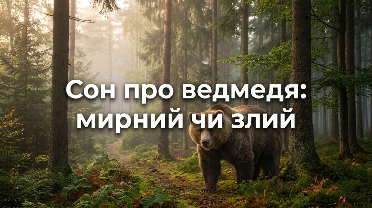 До чого сниться ведмідь: мирний чи злий — повне тлумачення сну