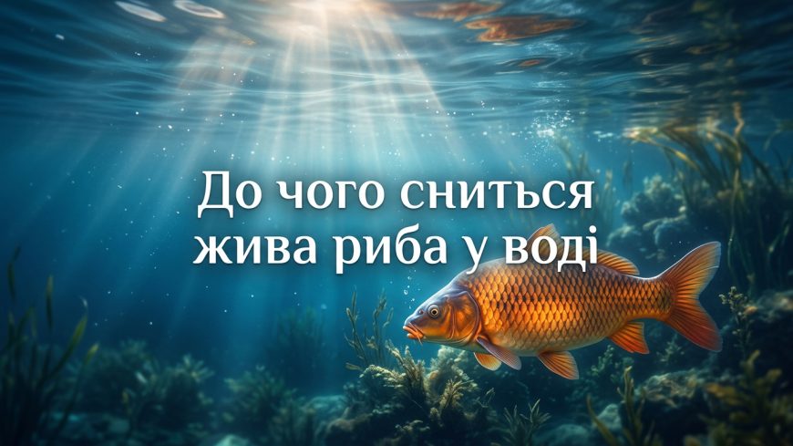 До чого сниться жива риба у воді: повне тлумачення сну для жінок і чоловіків