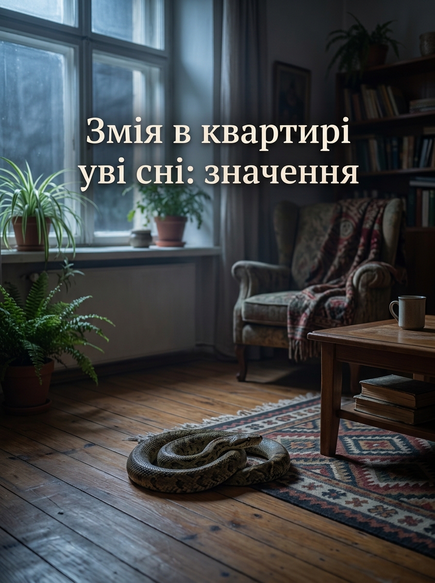 що означає сон про змію в будинку або квартирі загалом