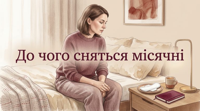 До чого сняться місячні: на собі, на прокладці та що означає кров уві сні
