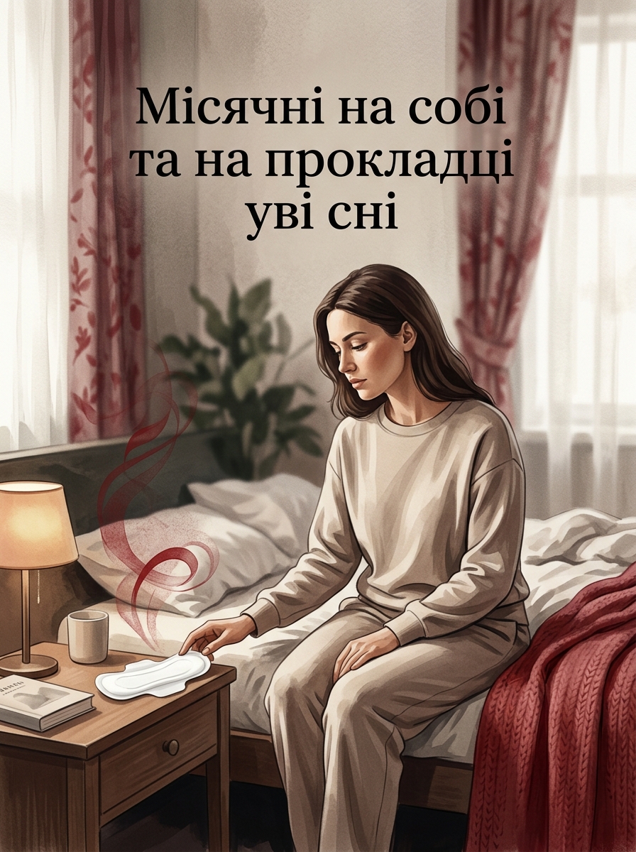 що означає сон про місячні: на собі, на прокладці загалом