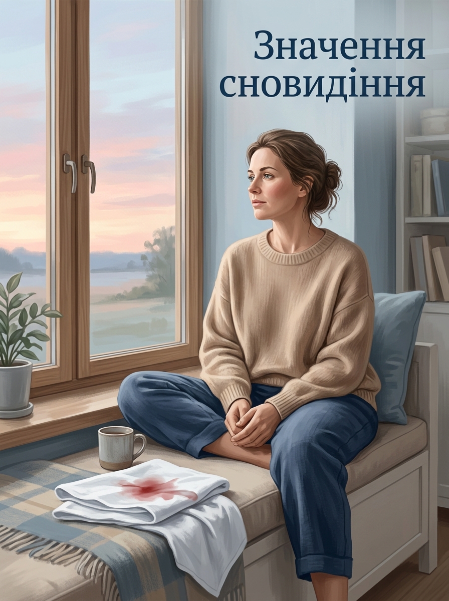 що означає сон про кров місячних жінці загалом
